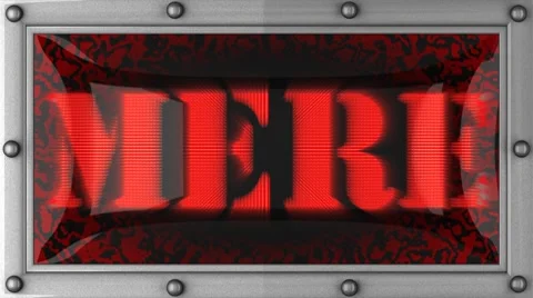 Mere on led Stock Footage 8759661