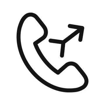 Merge call icon mark in filled style Stock Illustration