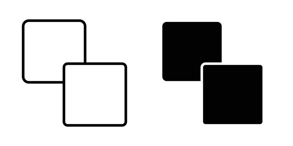 Merge icon vector, symbol, logo illustrations Stock Illustration