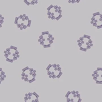 Mergesort algorithm line seamless pattern Stock Illustration