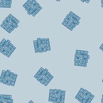 Mergesort algorithm line vector seamless pattern Illustrazione stock