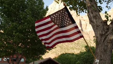 Merica flag 1 Vídeos de archivo 77843799