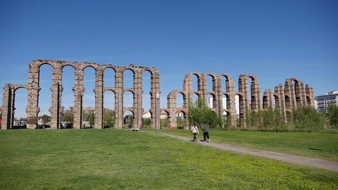 Merida Amazing Monument Video stock 85764034