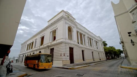 Mérida Theater México Stock Footage 138842013