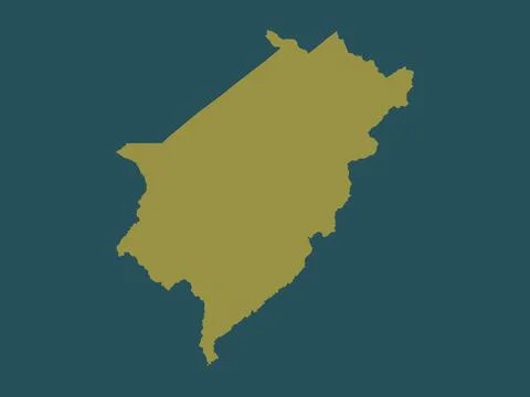 Merida, Venezuela. Solid color shape 스톡 일러스트