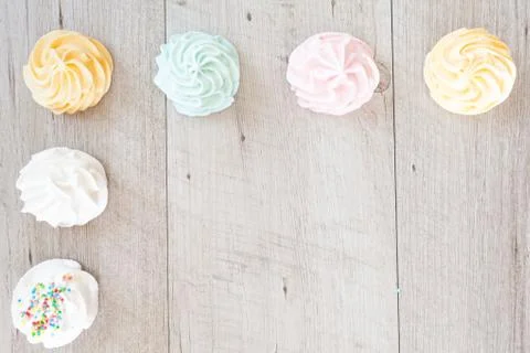 Meringue Background Фото