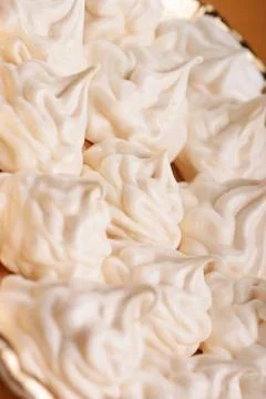 Meringues Stock Photos