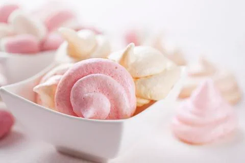 Meringues Stock Photos