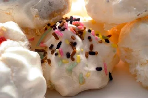 Meringues Stock Photos