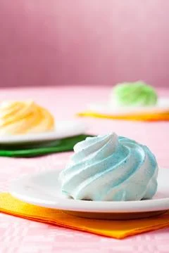 Meringues Stock Photos