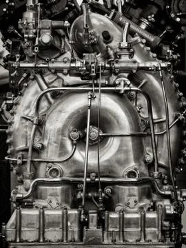 Merlin Engine Stock Photos