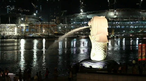 Merlion Stock-Footage 596581