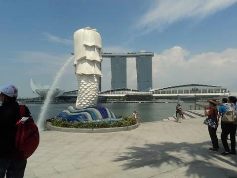 Merlion Park Stock Photos