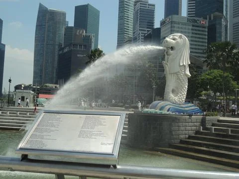 Merlion Park Stock Photos