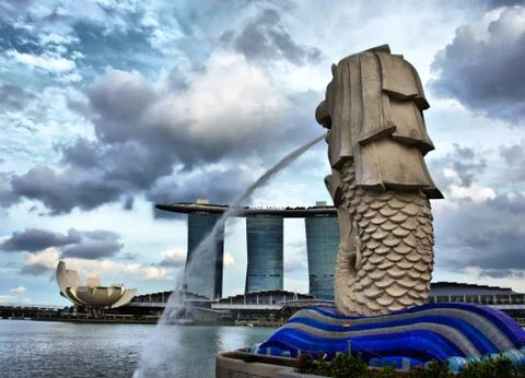Merlion Stock Photos