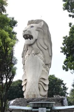 Merlion 写真素材