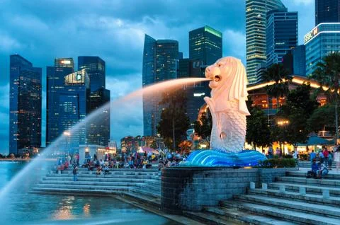 Merlion Stock Photos