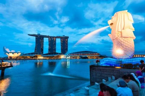 Merlion Stock Photos