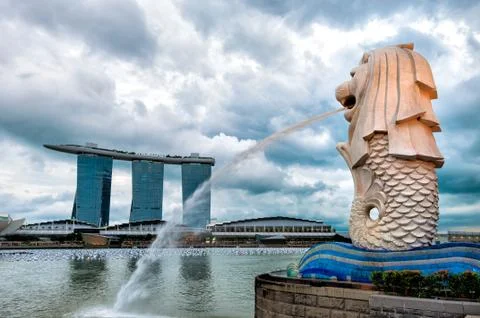 Merlion Stock Photos