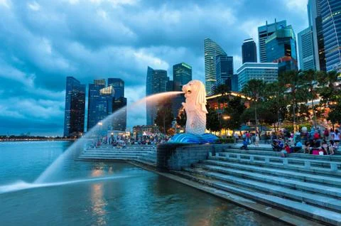 Merlion Stock Photos