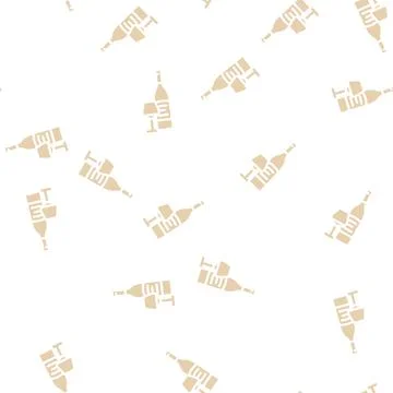 Merlot red wine glyph vector seamless pattern 스톡 일러스트