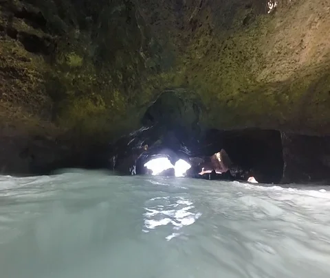 Mermaid Cave Riptide Stock Footage 97420178