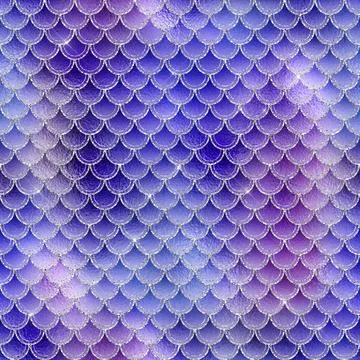 Mermaid glitter texture pattern background イラスト素材