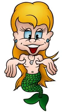 Mermaid Stock Illustration