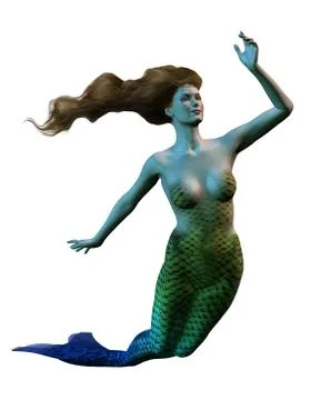 Mermaid Stock Illustration