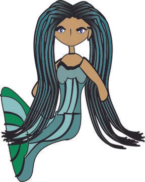 Mermaid Josolin Stock Illustration