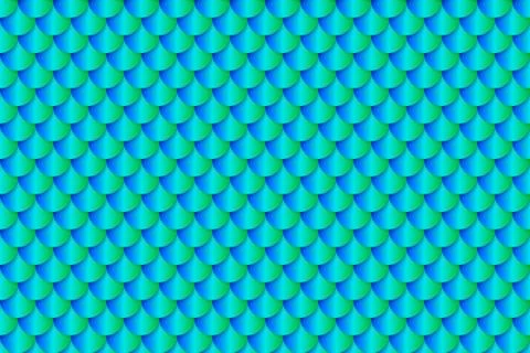 Mermaid tail foil texture effect Illustrazione stock