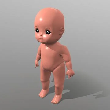 Merocyan Baby Doll 3D Model