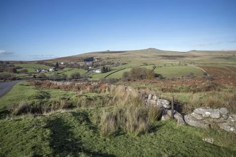 Merrivale Dartmoor Devon Foto stock