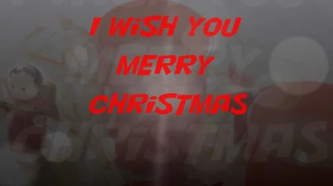 Merry Christams animation Stock Footage 44191970