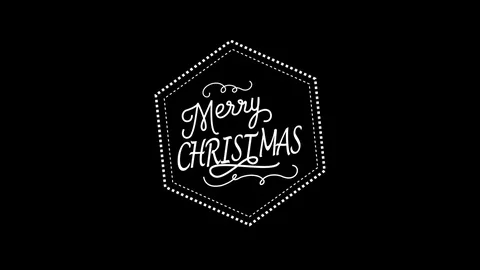 Merry Christmas 1 Stock Footage 83124697