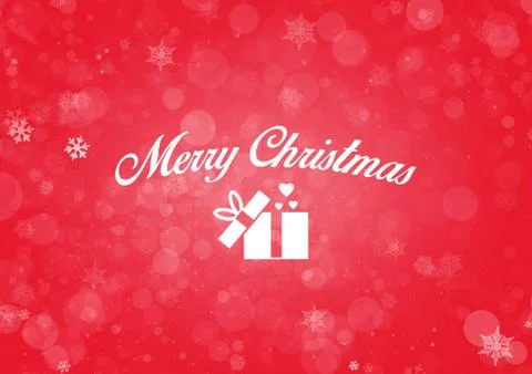 Merry christmas abstract background Stock Illustration