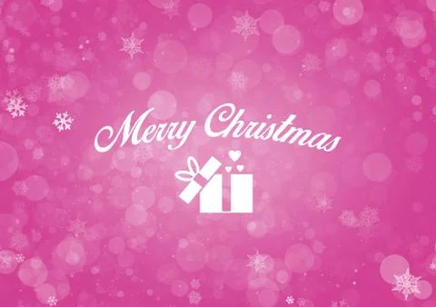 Merry christmas abstract background Stock Illustration