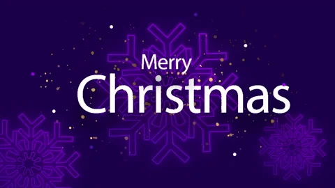 Merry Christmas animation background motion video premium. Stock Footage 165490945