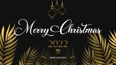 Merry Christmas animation background motion video premium Vidéo 166362654