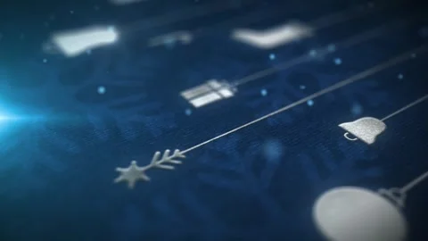 Merry Christmas animation 스톡 동영상 247972020