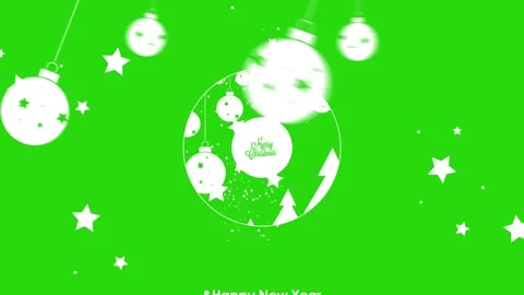 Merry Christmas animation Stock Footage 247972056