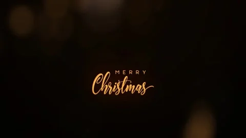 Merry Christmas animation Stock Footage 247972121