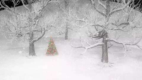 Merry Christmas animation Stock Footage 247972123