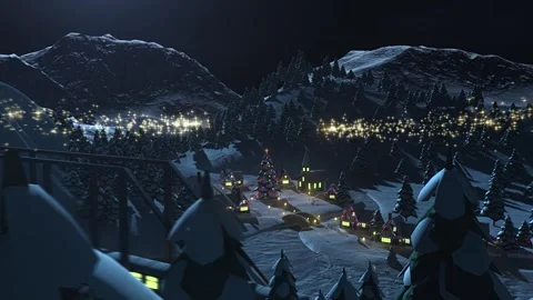 Merry Christmas animation Stock Footage 247972177