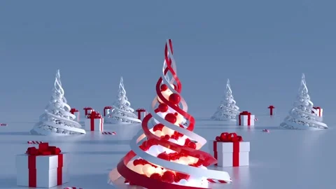 Merry Christmas animation Stock Footage 247972189