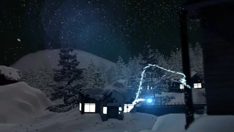 Merry Christmas animation Stock Footage 247972276