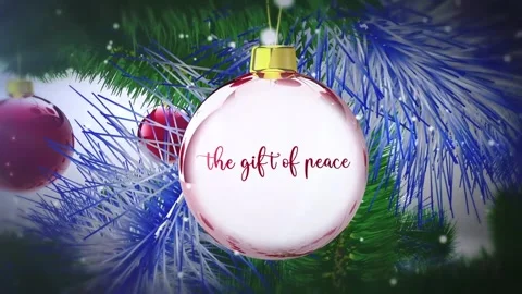 Merry Christmas animation 스톡 동영상 247972290