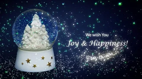 Merry Christmas animation Stock Footage 247972629