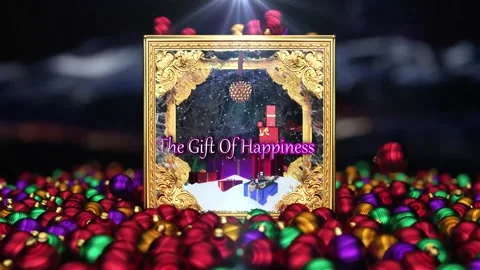 Merry Christmas animation Stock Footage 247972827