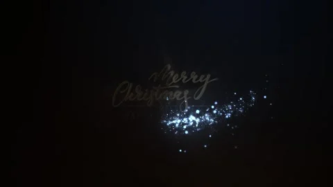 Merry Christmas animation Stock Footage 247973233